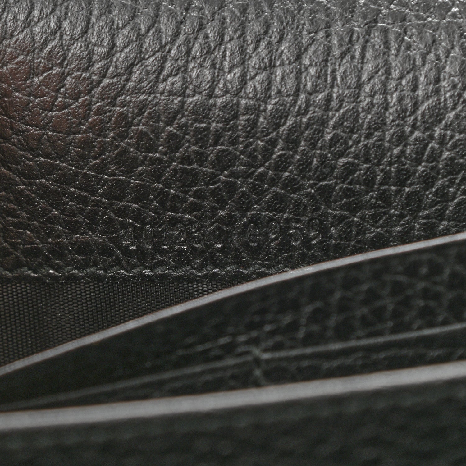 Gucci Calfskin Mini Dionysus Chain Wallet Black 6 of 7