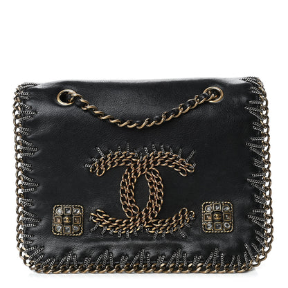 Chanel Calfskin Chain CC Small Byzance Flap Black 1 of 4