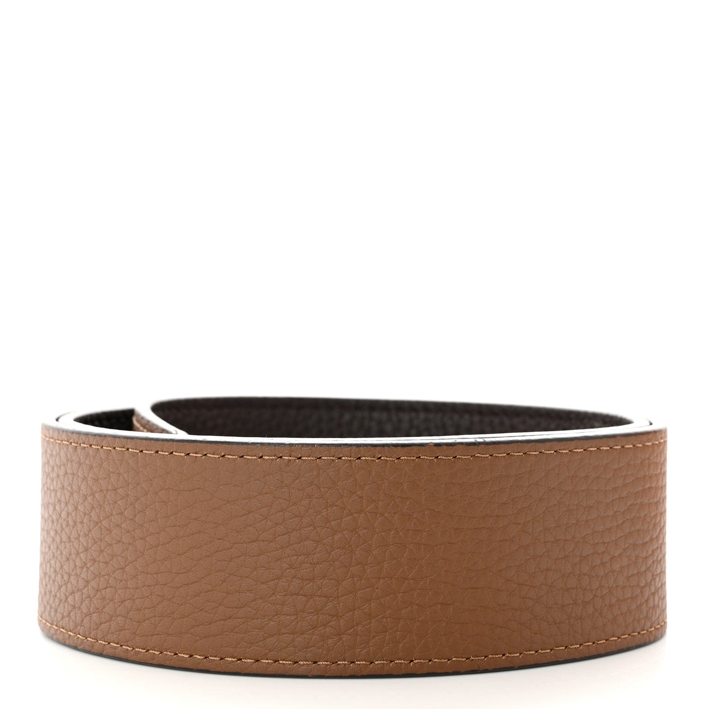 Taurillon Bandouliere Reversible Shoulder Strap Marron