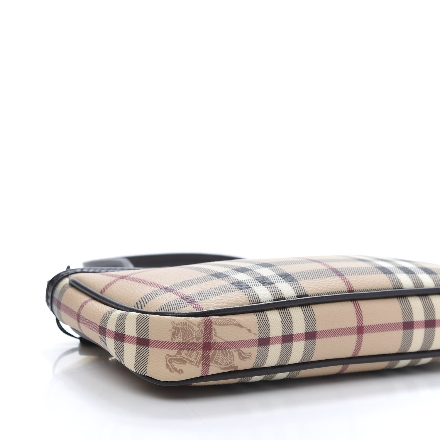 Burberry Haymarket Check Sling Bag Chocolate 6 of 10