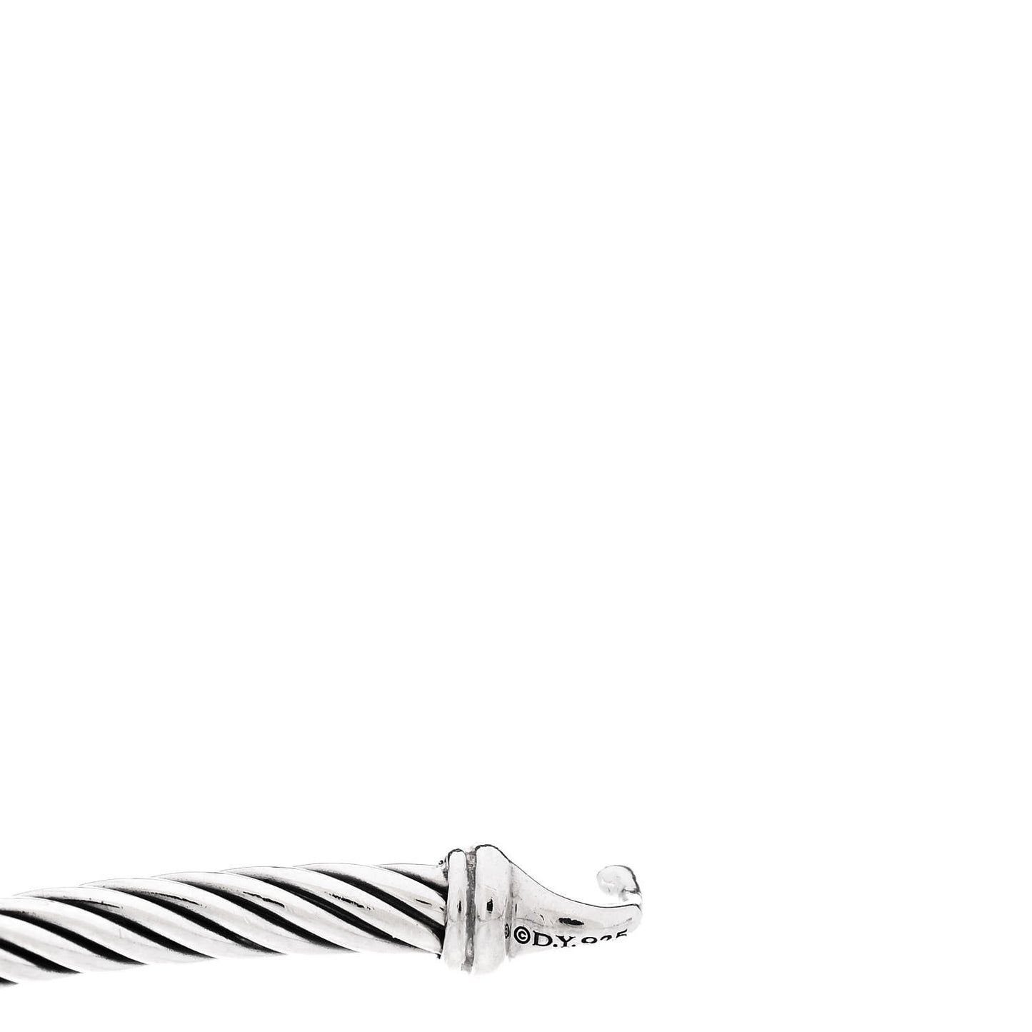 Sterling Silver Diamond Amethyst 3mm Petite Wheaton Bracelet