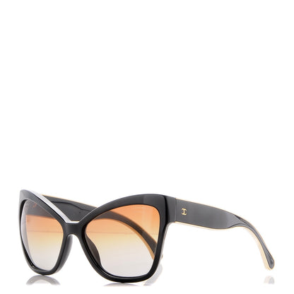 Chanel Acetate CC Cat Eye Sunglasses 5271 Black 1 of 8