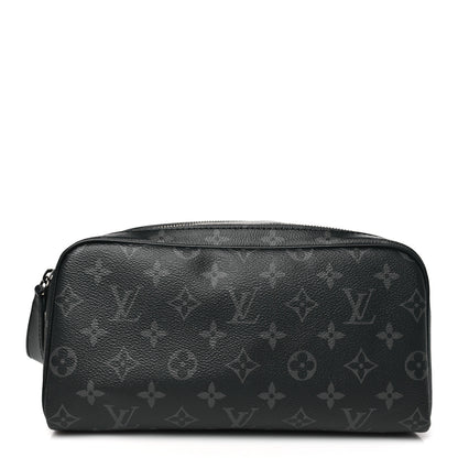 Louis Vuitton Monogram Eclipse Dopp Kit Toilet Pouch 1 of 9