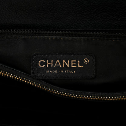 Chanel Caviar Quilted Grand Shopping Tote GST Black 6 of 11
