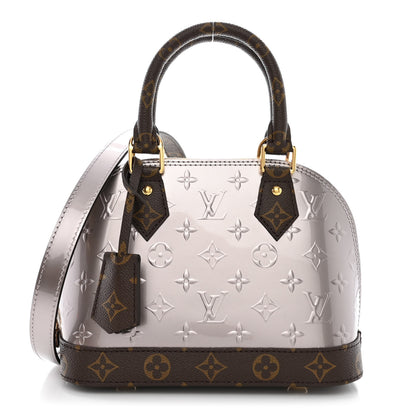 Louis Vuitton Vernis Monogram Alma BB Taupe Metallise 1 of 11