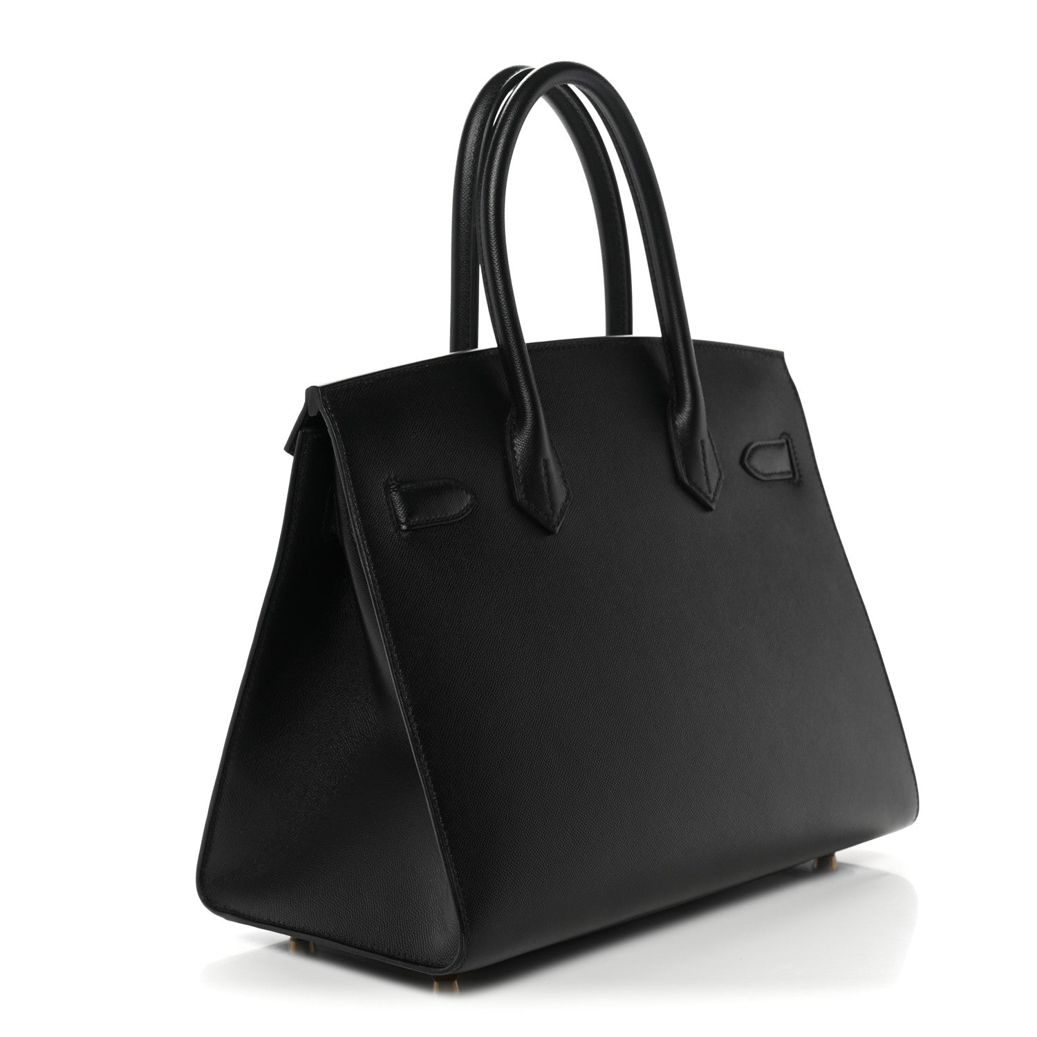 Hermes Madame Calfskin Birkin Sellier 30 Black 3 of 11