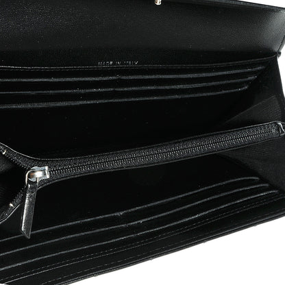 Chanel Lambskin Quilted Boy Flap Wallet Black 5 of 9