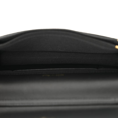 Chanel Caviar Quilted Glitter CC Roller Skate Wallet On Chain WOC Black 5 of 12