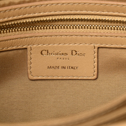 Christian Dior Lambskin Cannage New Lock Flap Beige 6 of 18