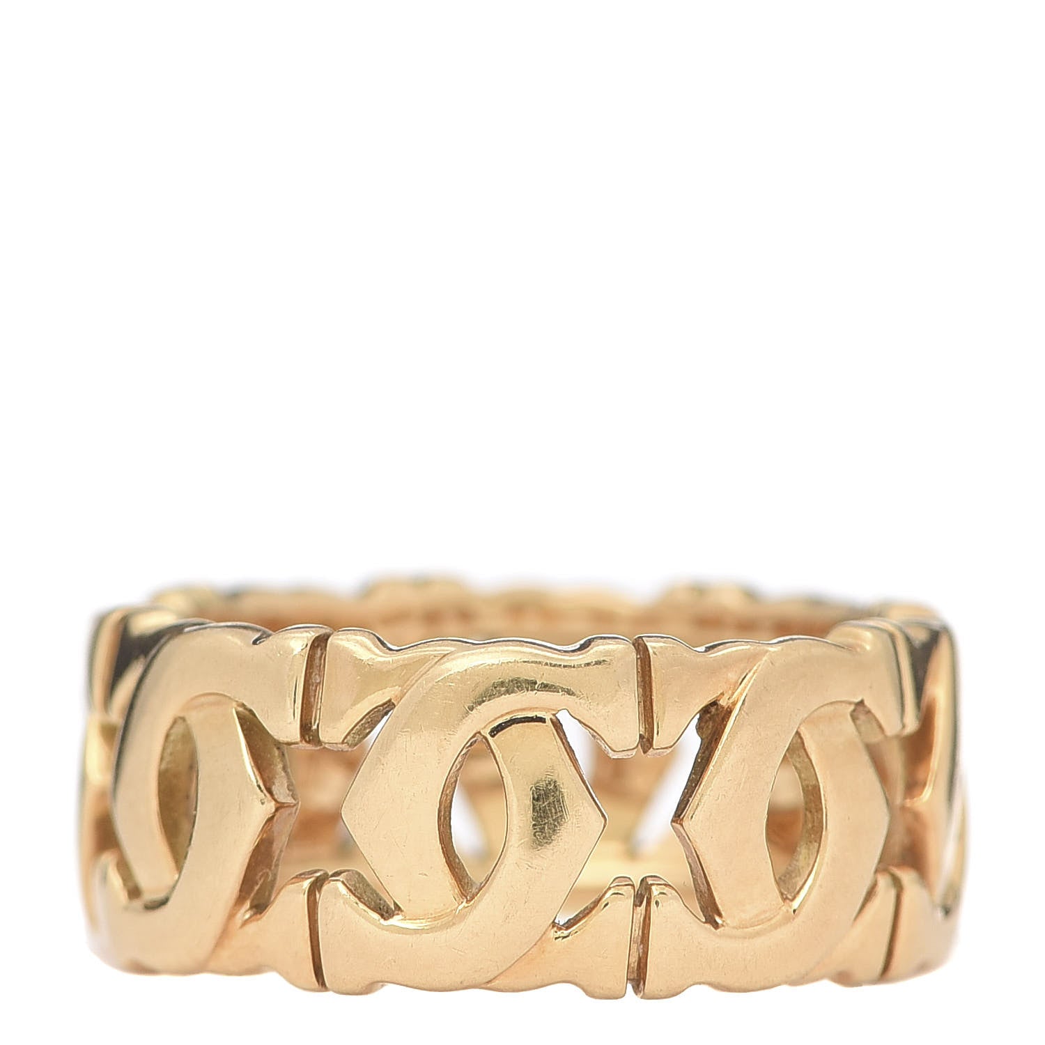 Cartier 18K Yellow Gold Entrelaces Ring 50 5.25 3 of 5