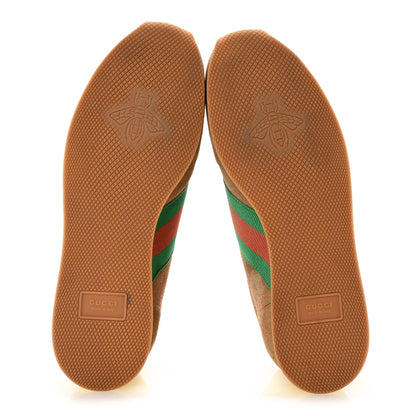 Gucci Suede Web Mens Rocket Sneakers 8 Nocciola Burro 6 of 10