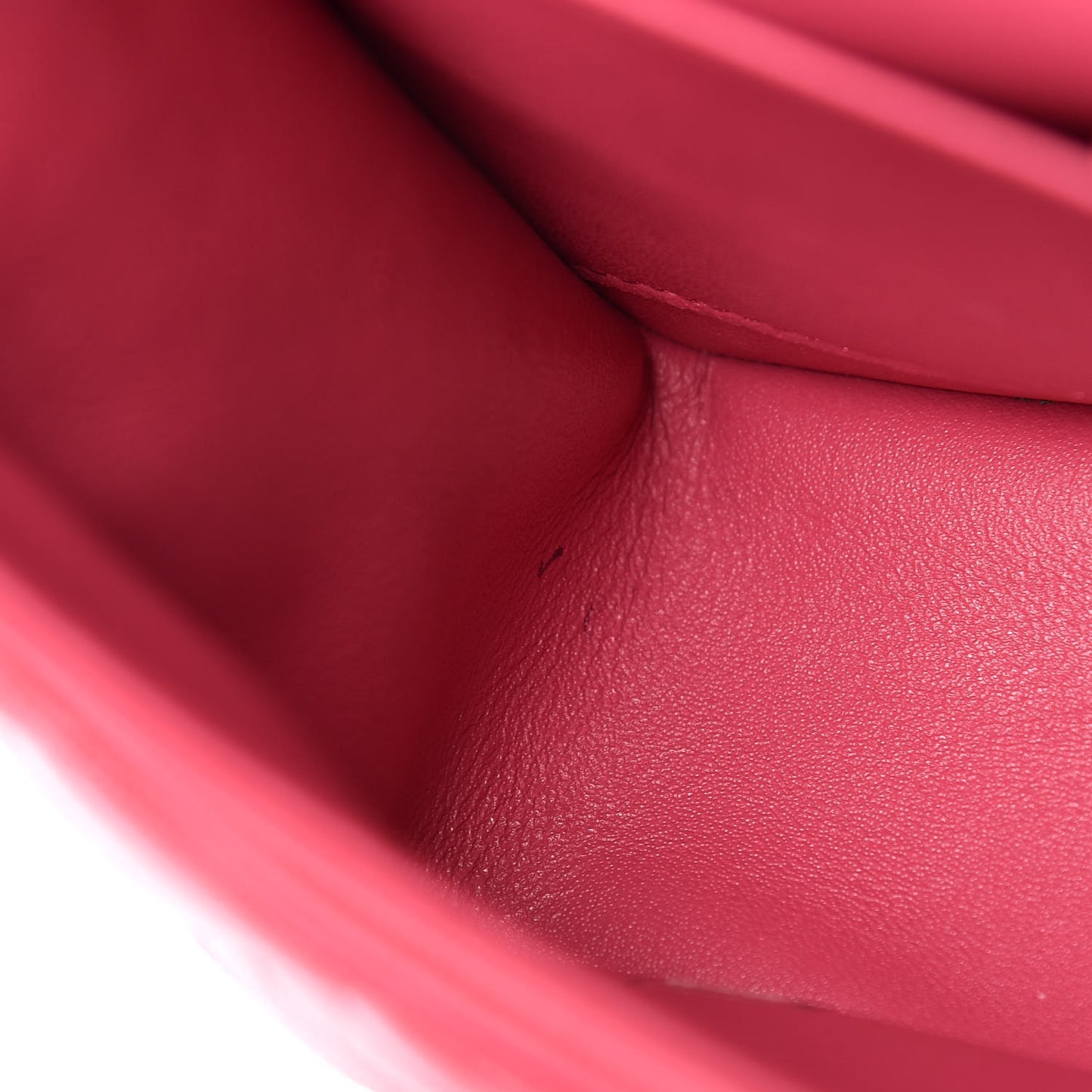 Caviar Quilted Jumbo Double Flap Red