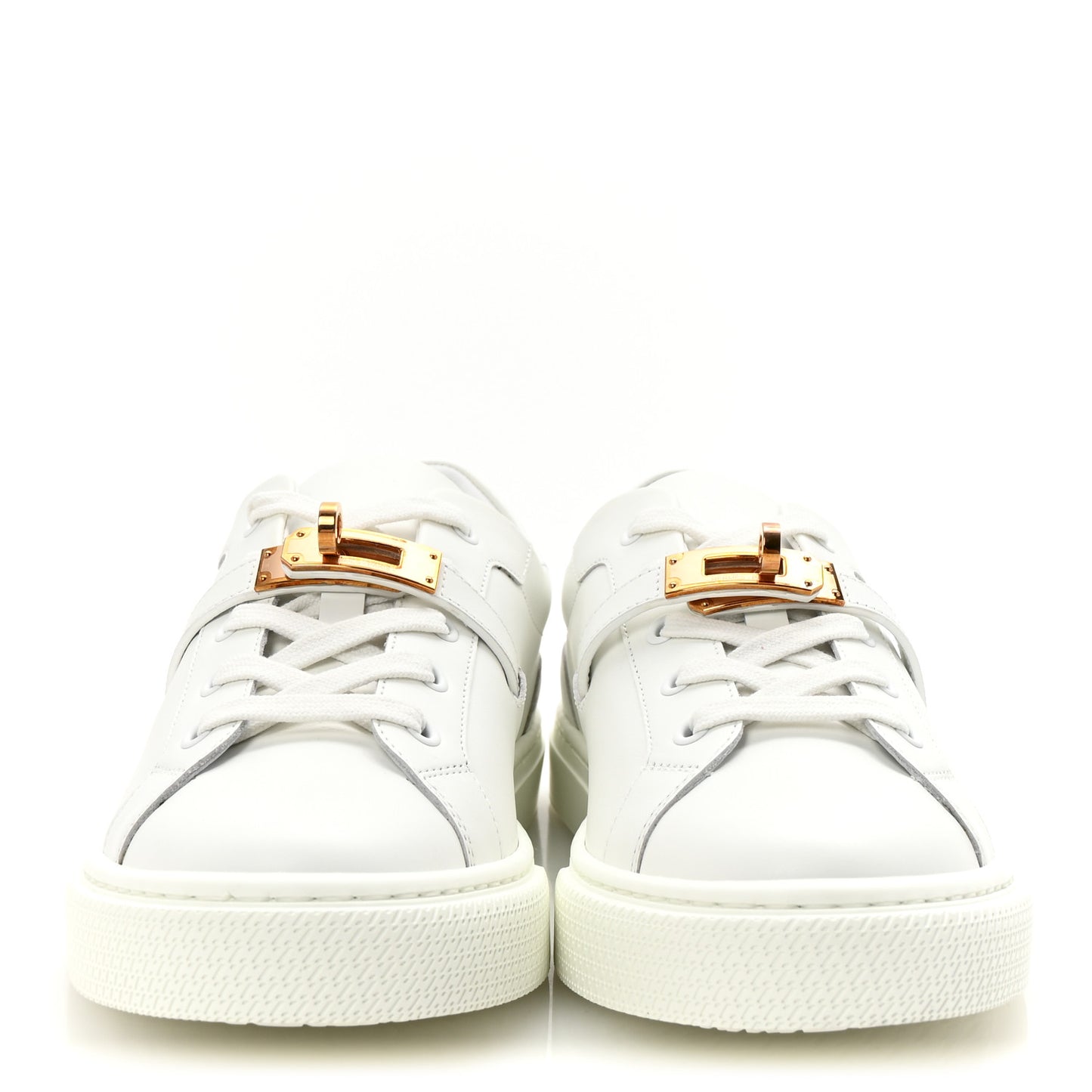Calfskin Day Sneakers 39 White