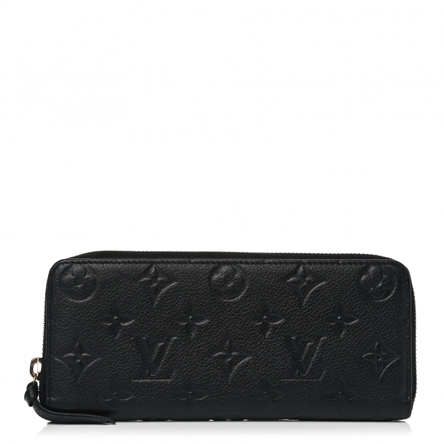 Louis Vuitton Empreinte Clemence Wallet Black 1 of 5