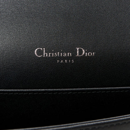 Christian Dior Lambskin Cannage Lady Dior Pouch Black 7 of 16