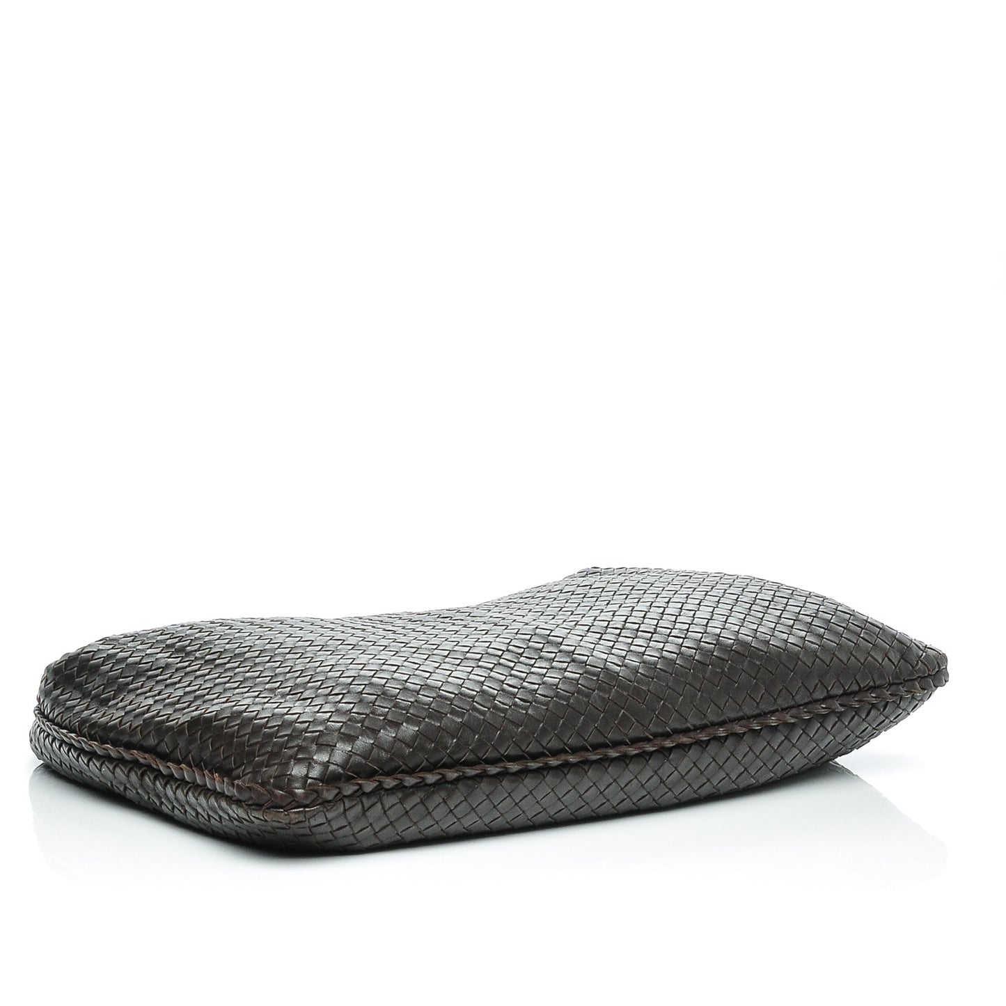 Nappa Intrecciato Maxi Veneta Hobo Ebano
