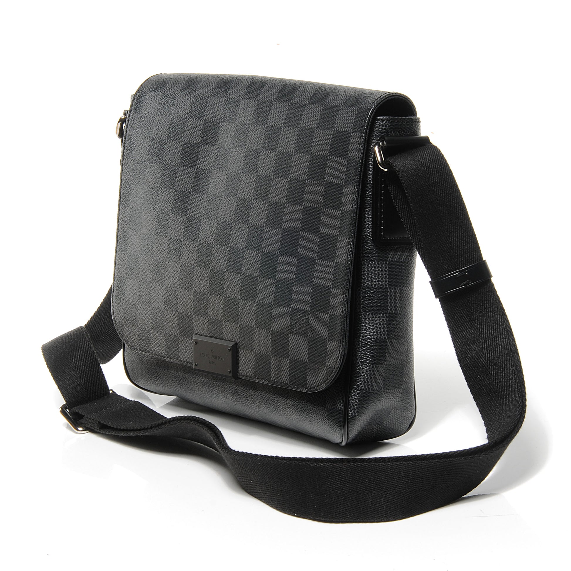 Louis Vuitton Damier Graphite District PM 3 of 8