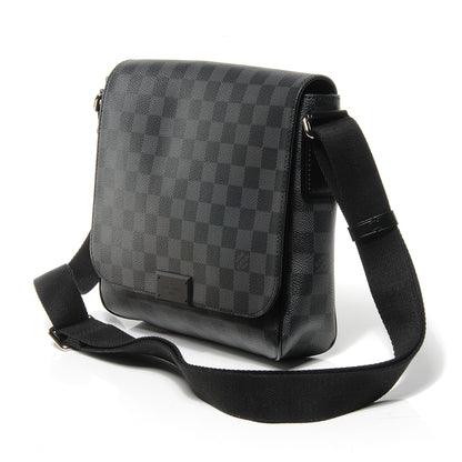 Louis Vuitton Damier Graphite District PM 3 of 8