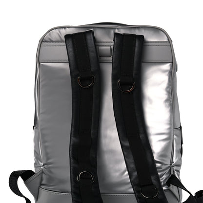 MCM Metallic Medium Jemison Backpack Silver 8 of 9
