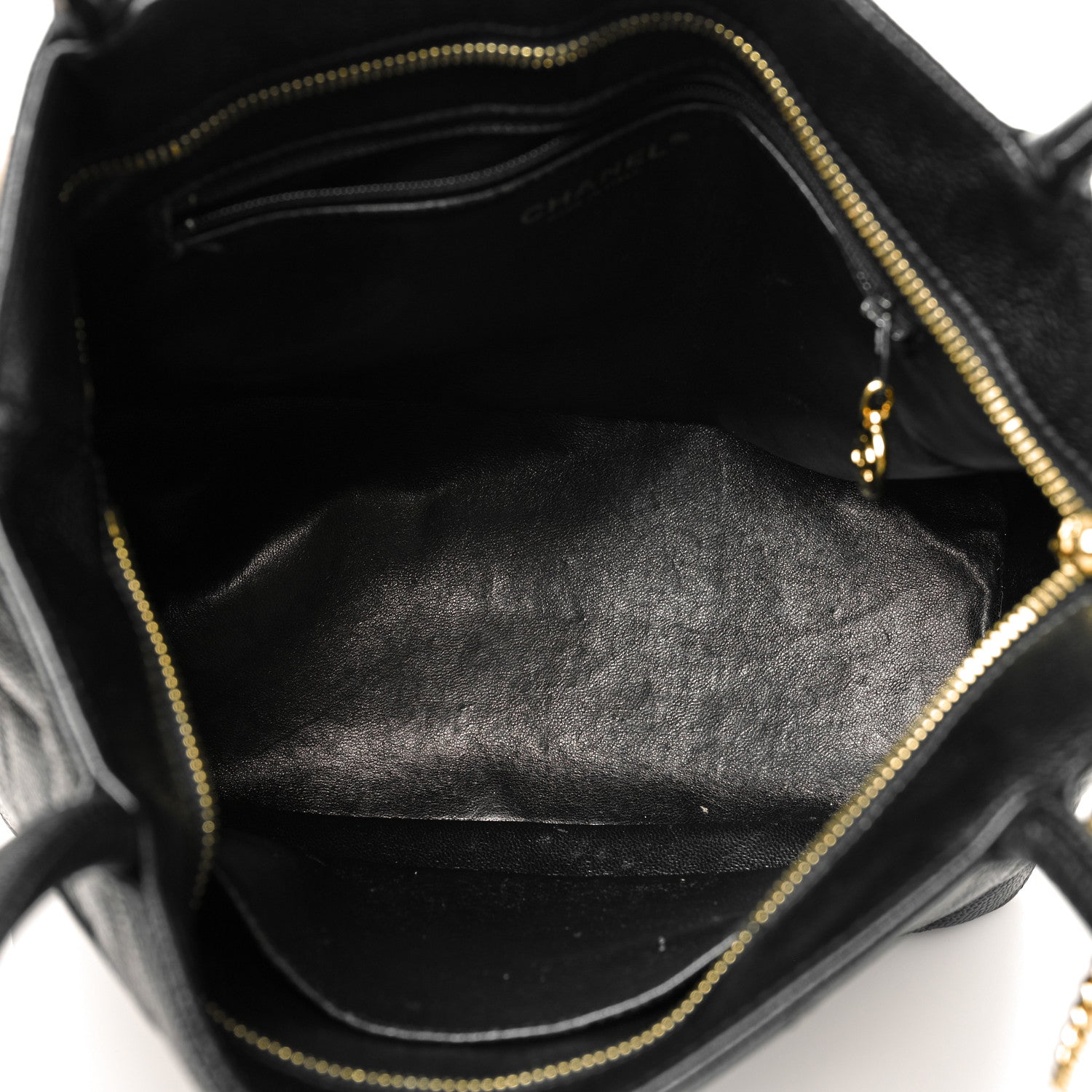 Chanel Caviar Quilted Medallion Tote Black 5 of 10