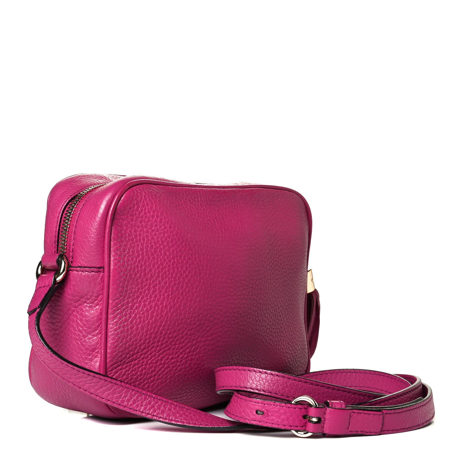 Gucci Cellarius Calfskin Small Soho Disco Bag Bright Bouganville 3 of 8