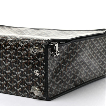 Goyard Goyardine Caravelle 50 Folding Suitcase Black 7 of 7