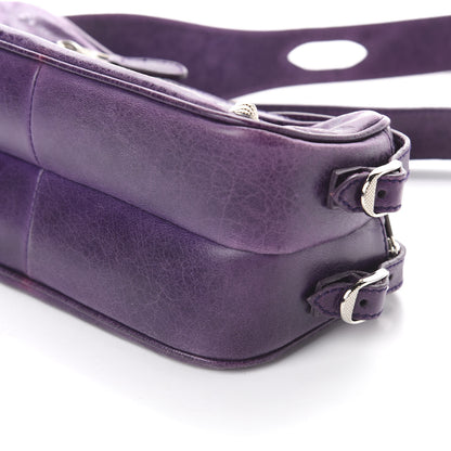 Balenciaga Agneau Giant 12 Silver Hardware Chic Bag Sapphire 7 of 8