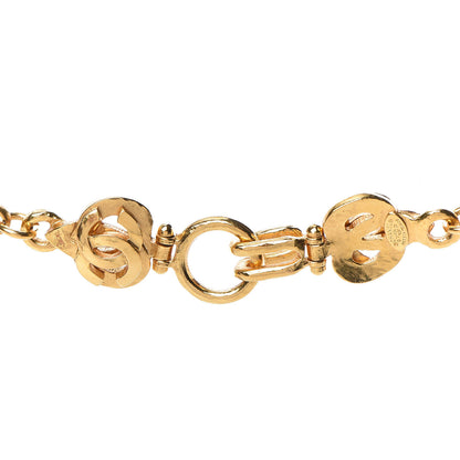 Chanel CC Chain Pendant Long Necklace Gold 4 of 5