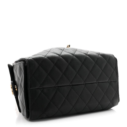 Chanel Caviar Quilted Small Chanel 25 Handbag Black 4 of 10
