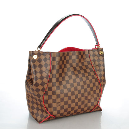 Louis Vuitton Damier Ebene Caissa Hobo Cherry 3 of 7