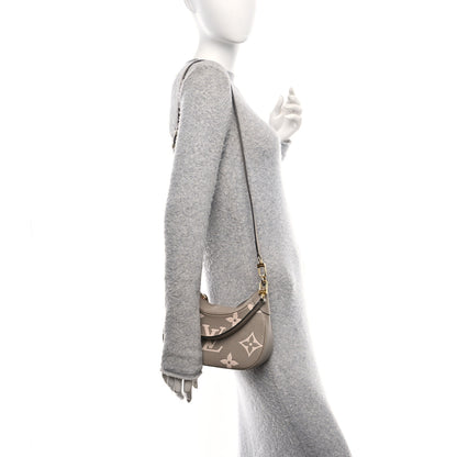 Louis Vuitton Empreinte Monogram Giant Bagatelle NM Tourterelle Creme 2 of 9