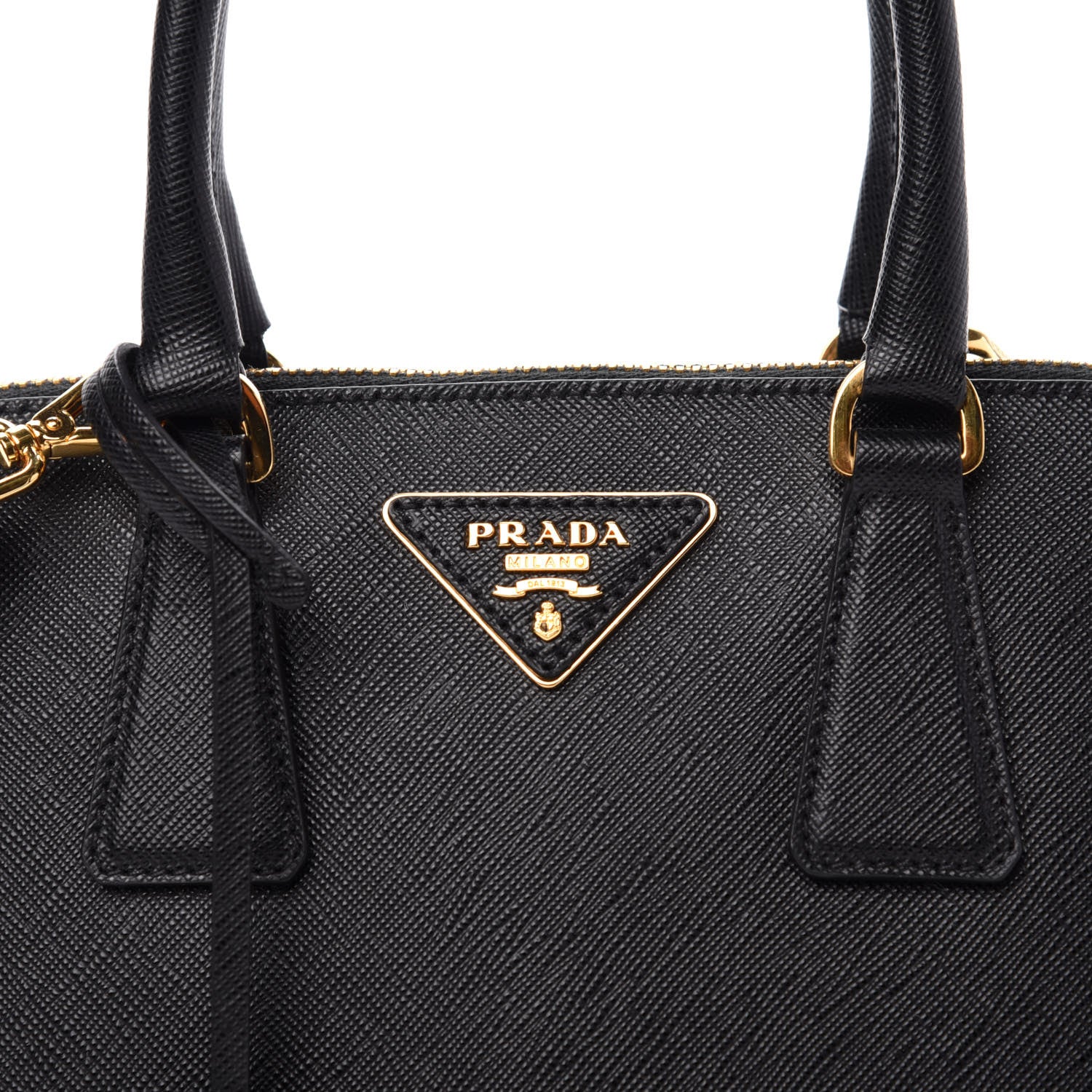 Prada Saffiano Lux Small Promenade Tote Black 11 of 11
