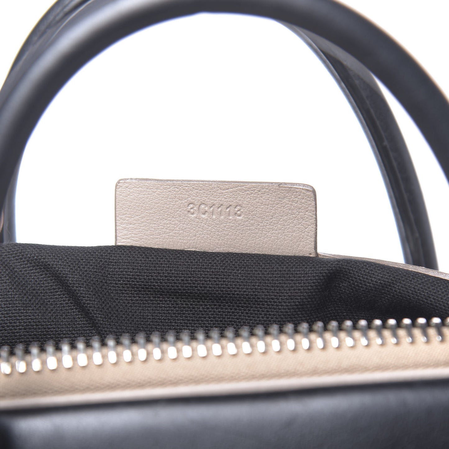 Calfskin Medium Tri-Color Antigona Beige Black White