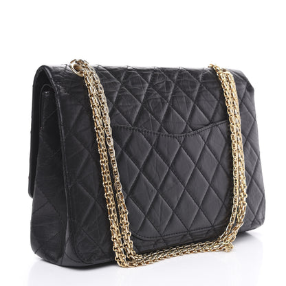 Chanel Aged Calfskin Quilted 2.55 Reissue 227 Flap Black 2 of 12