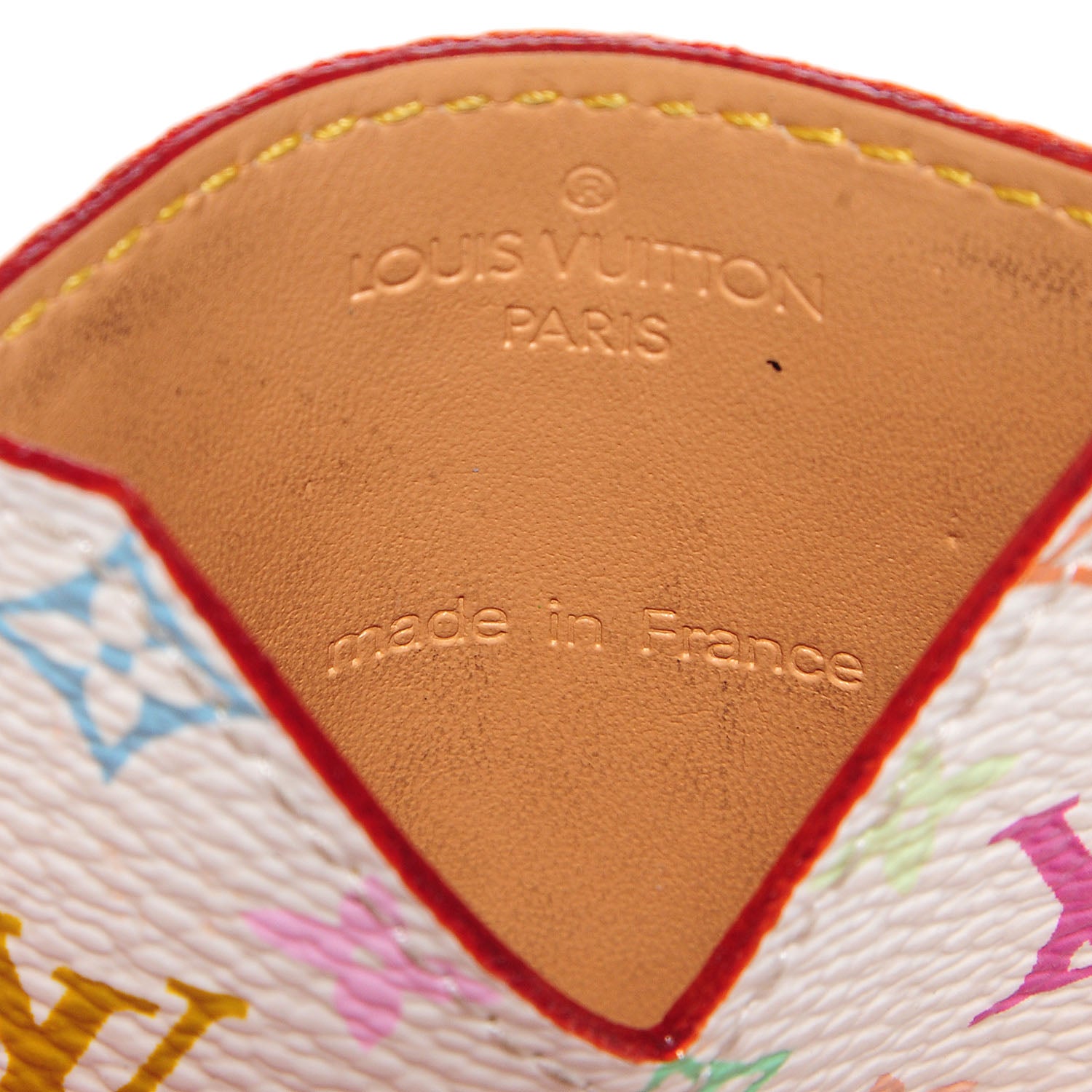 Louis Vuitton Monogram Multicolor Mirror and Case Pouch White 5 of 6