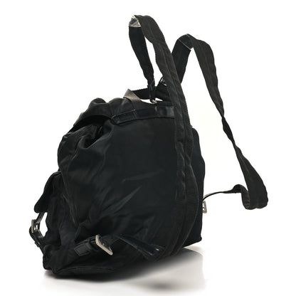 Prada Nylon Vela Medium Backpack Black 3 of 11