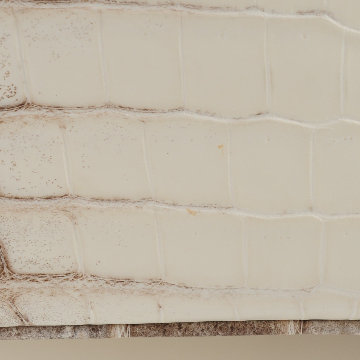 Hermes Matte Niloticus Crocodile Himalaya Kelly Retourne 25 White 17 of 32