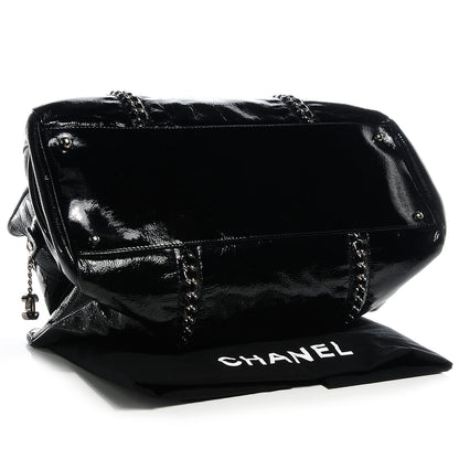 Chanel Patent Calfskin Large Luxe Ligne Tote Black 4 of 7