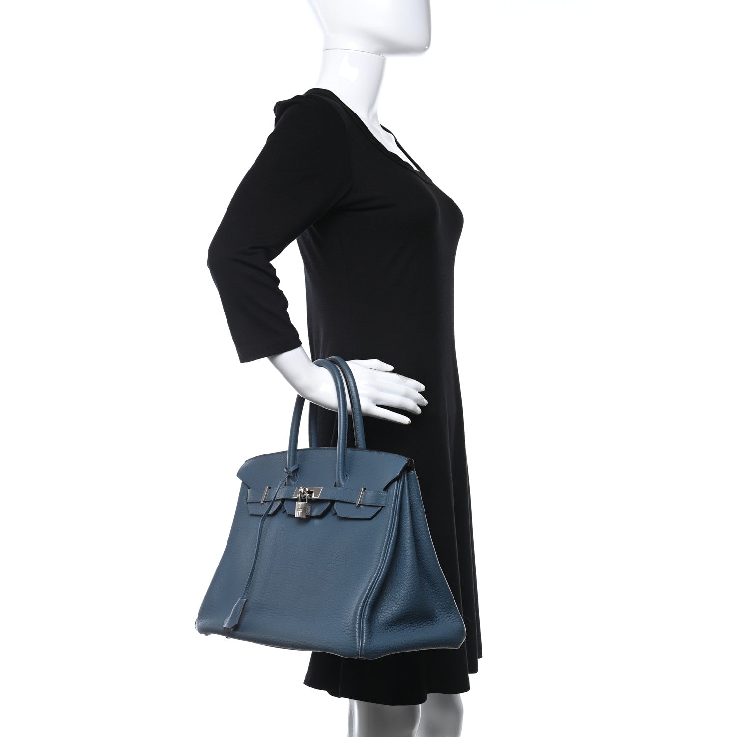 Hermes Fjord Birkin 35 Bleu Tempete 3 of 10