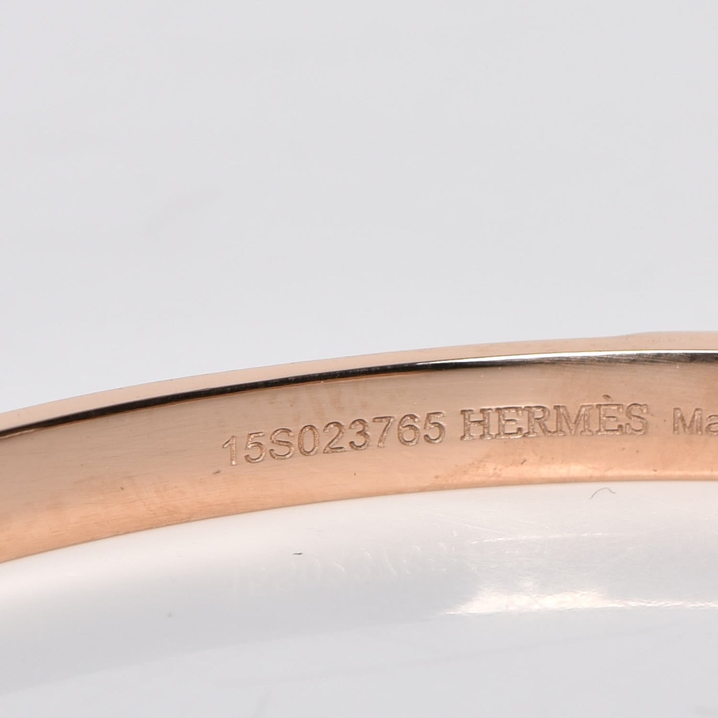 18K Rose Gold Mini Clous Bracelet LG