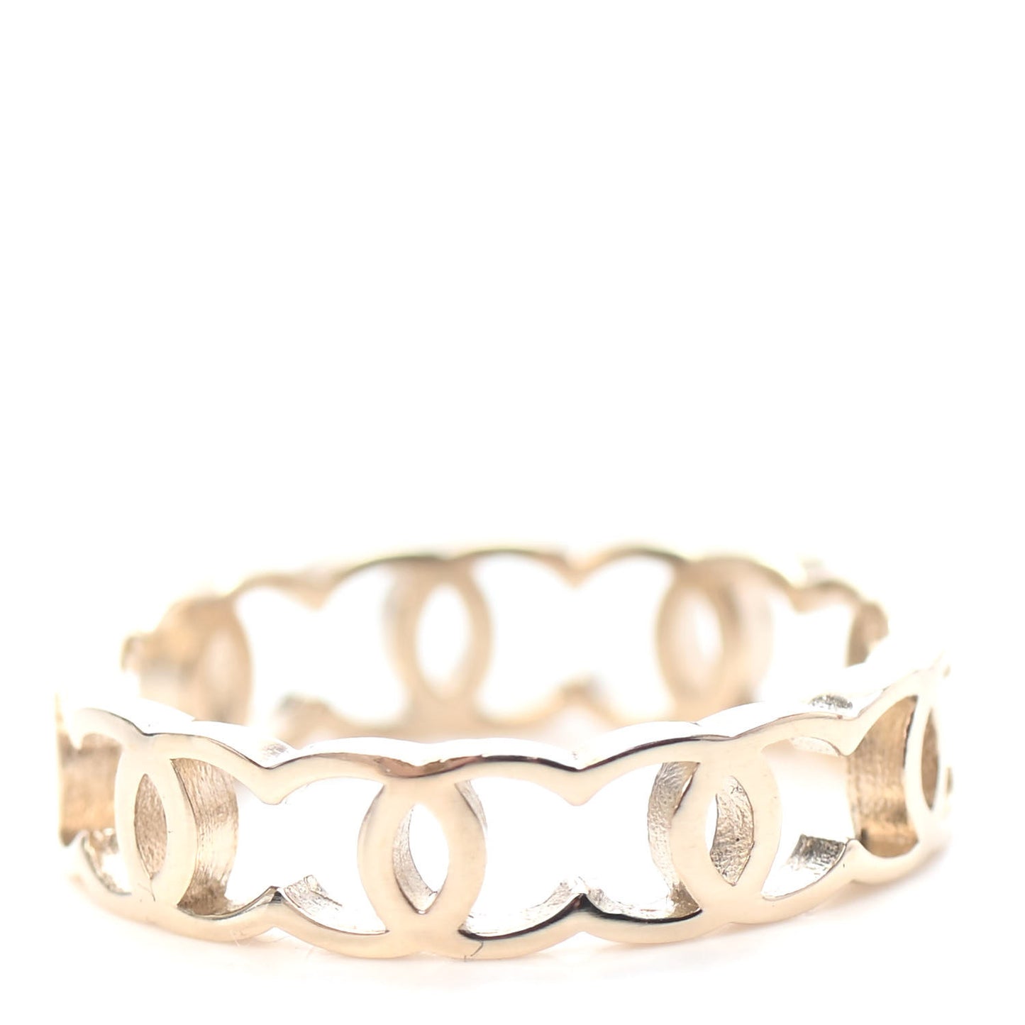 Metal CC Ring 6 52 Gold