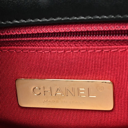 Chanel Lambskin Quilted Large Chanel 19 Flap Black 6 of 11