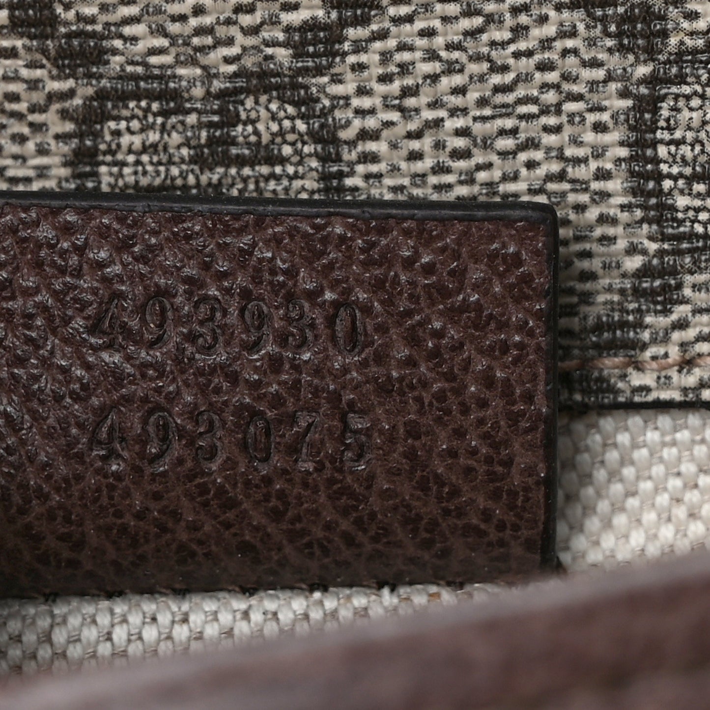 GG Supreme Monogram Neo Vintage Web Belt Bag Brown