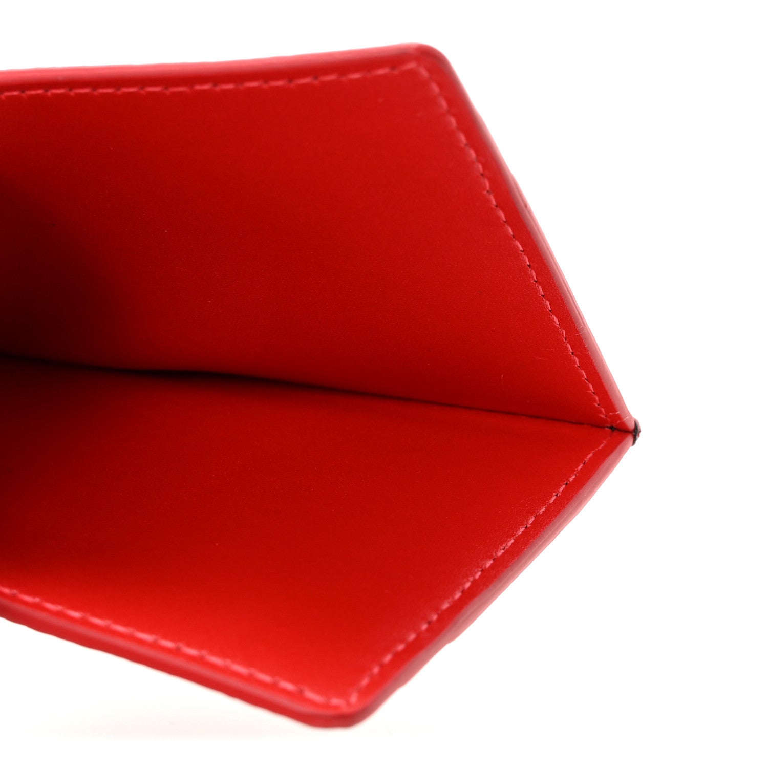 Louboutin Leather Card Holder　カード入れ Kios - Card holder - Calf leather and spikes - Black - Christian