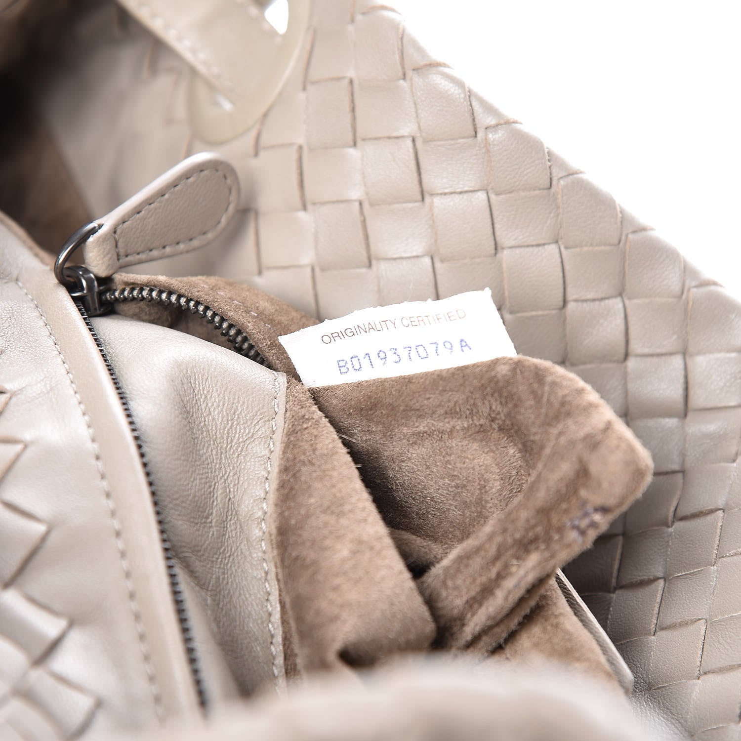 Bottega Veneta Nappa Intrecciato Medium Garda Bag Fume 7 of 10
