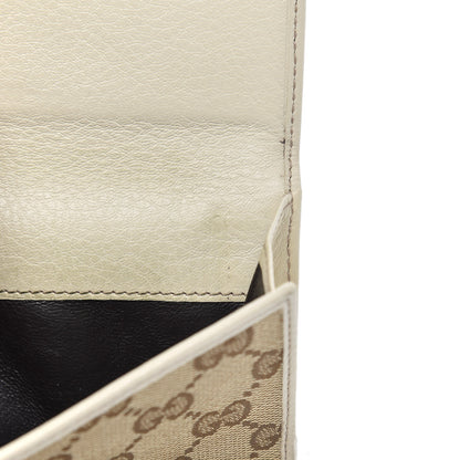 Gucci Monogram Icon Bar Continental Flap Wallet Off White 14 of 14