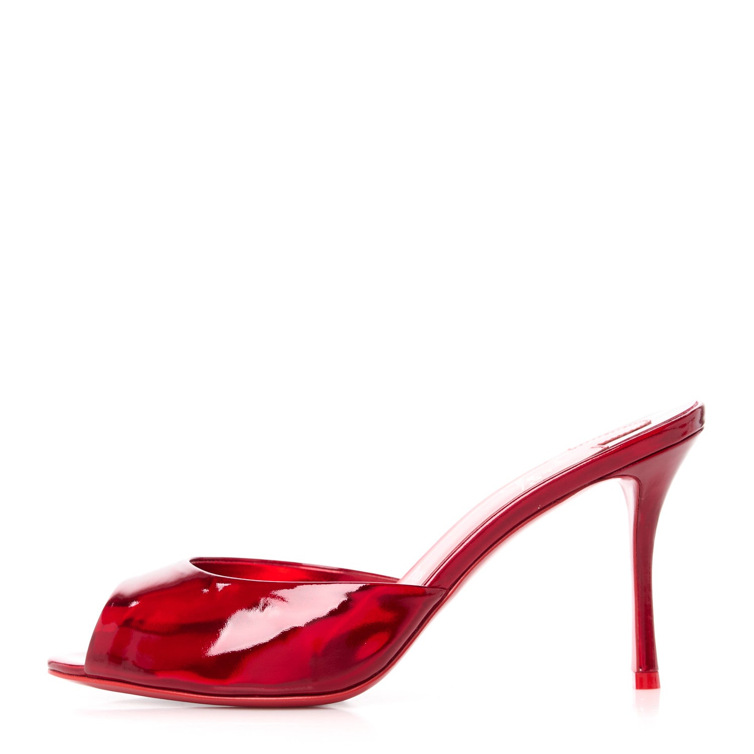 Christian Louboutin Patent Psychic Me Dolly 85 Sandals 36.5 Loubi 1 of 7