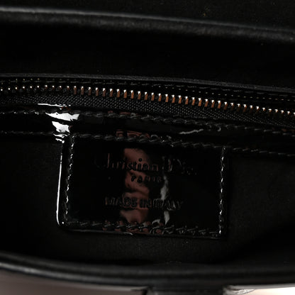 Christian Dior Patent Saddle Bag Black 6 of 9