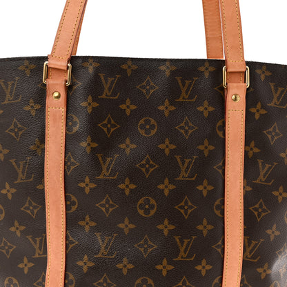 Louis Vuitton Monogram Sac Shopping Tote 8 of 13