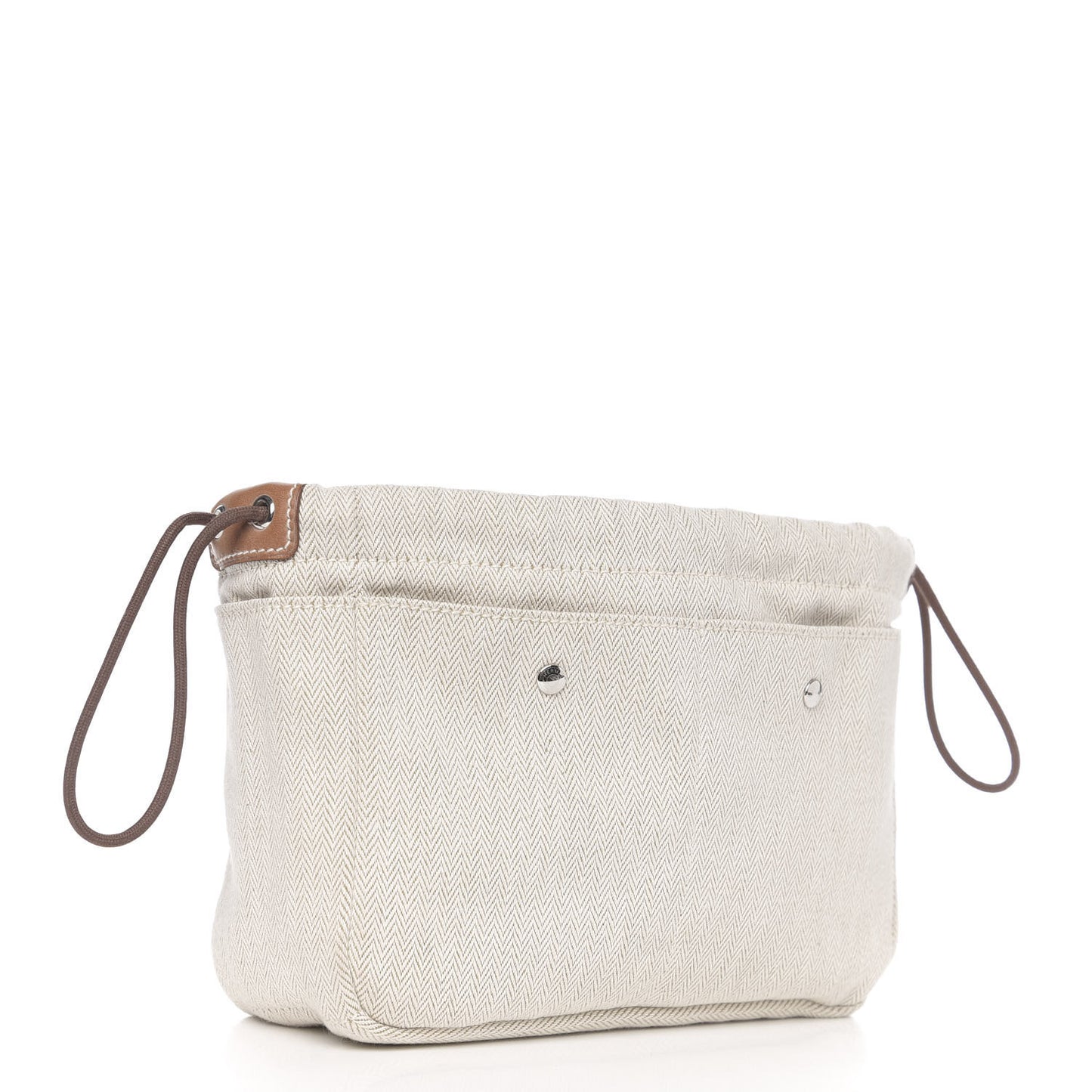 Canvas Barenia Fourbi 20 PM Pouch Naturel Fauve